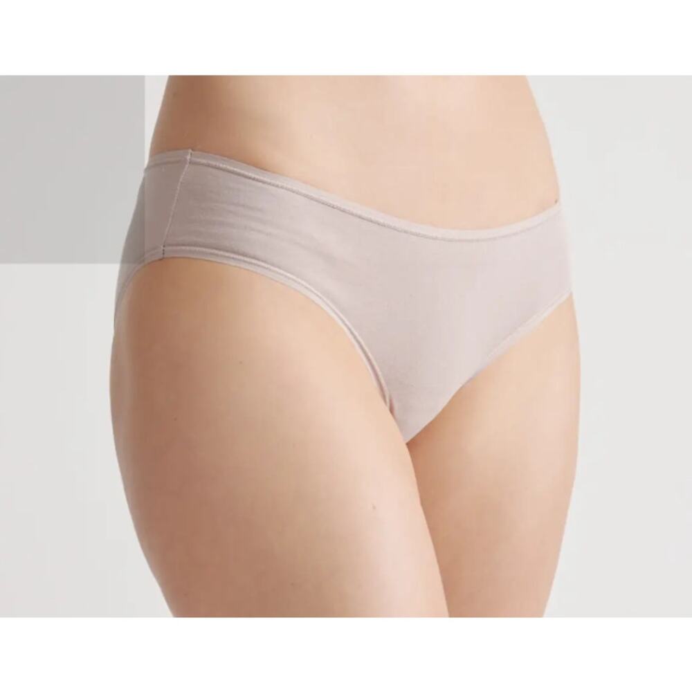 Quince Organic Cotton Hipster (6-pack) New Medium beige nude